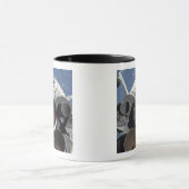 3つの主要なエンジンのビュー マグカップ (中央)