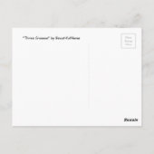 3つの十字グロー ポストカード (裏面)