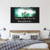 3つの十字 キャンバスプリント (インサイチュ (寝室))