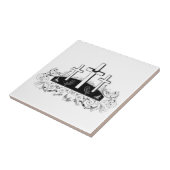 3つの十字 タイル (側面)