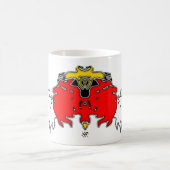 3つの吹幽霊たち（赤） コーヒーマグカップ (中央)