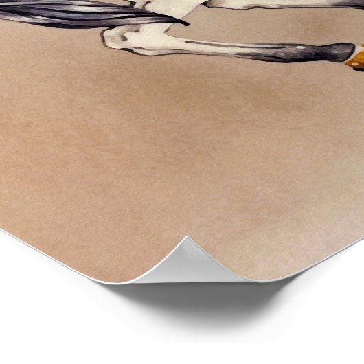 3つの回転木馬馬のポスター、ファインアート ポスター (角)