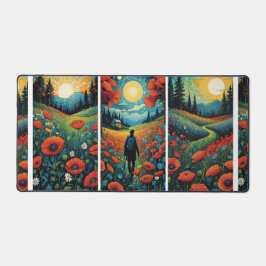 3つの太陽の土地 デスクマット