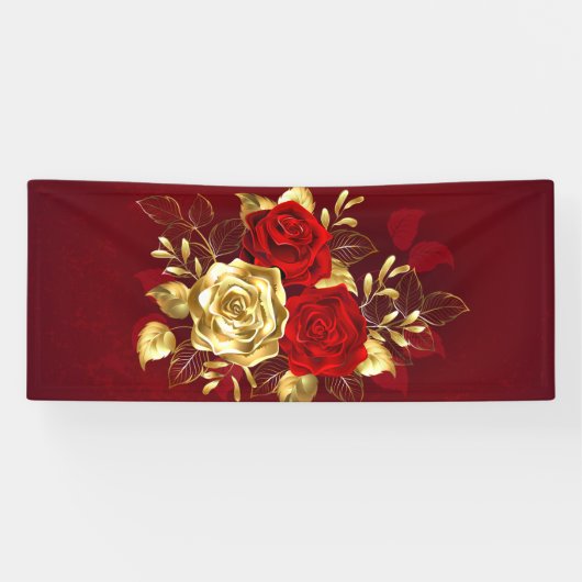 3つの宝石のローズ 横断幕 (横)