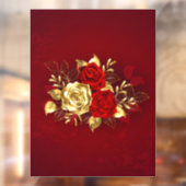 3つの宝飾ローズ ウィンドウサイン (シート2)