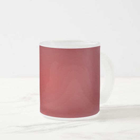 3つの宝飾ローズ フロストグラスマグカップ (正面右)