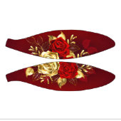 3つの宝飾ローズ ミニバスケットボール (パネル)