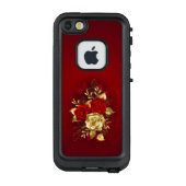 3つの宝飾ローズ LifeProof iPhoneケース (裏面)