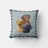 3つの実習の枕 クッション (正面)