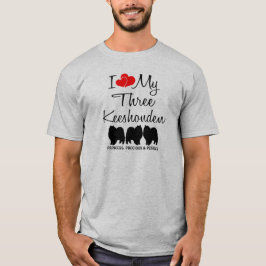 3つの家本殿が大好き Tシャツ