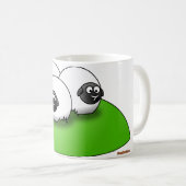 3つの小さいヒツジのマグ コーヒーマグカップ (正面右)