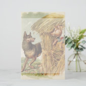 3つの小さな豚の大きな悪い狼、ヴィンテージ童話 (スタンド正面)