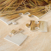 3つの小さな豚の大きな悪い狼、ヴィンテージ童話 ジグソーパズル (側面)