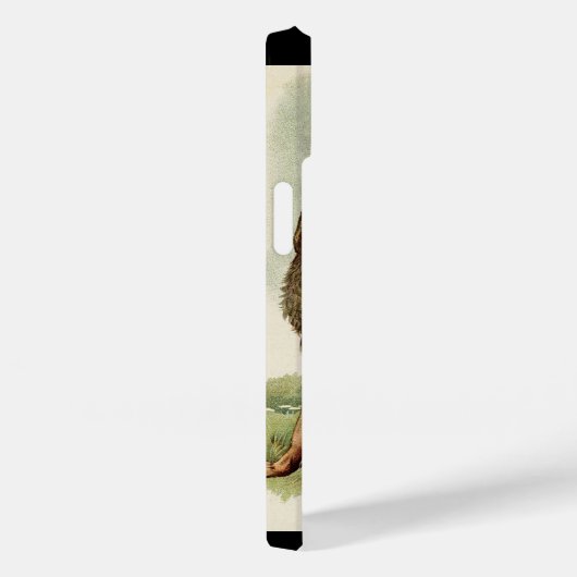 3つの小さな豚の大きな悪い狼、ヴィンテージ童話 Case-Mate iPhoneケース (裏面 / 右)