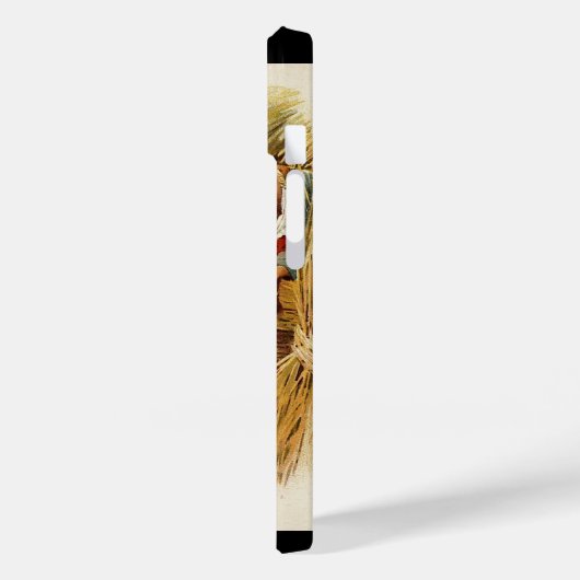 3つの小さな豚の大きな悪い狼、ヴィンテージ童話 Case-Mate iPhoneケース (裏面 / 左)