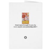 3つの小さな豚料理ウルフ、ヴィンテージ童話 (裏面)