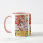 3つの小さな豚料理ウルフ、ヴィンテージ童話 マグカップ (左)