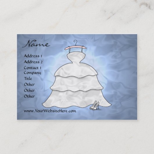 3つの層のタフタの名刺 名刺 (正面)