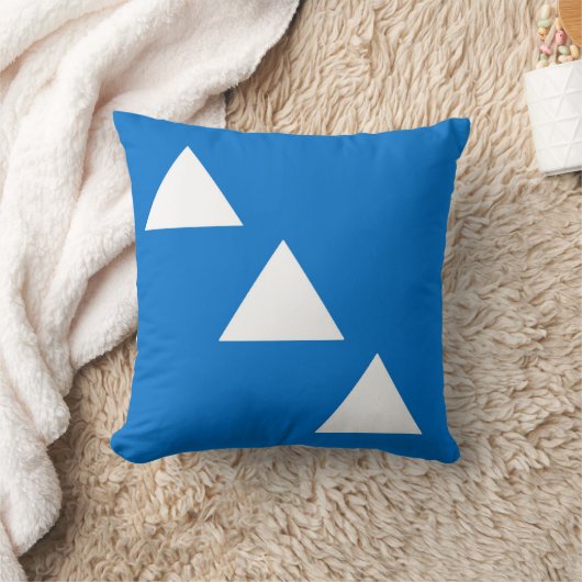 3つの山のポピュレースバッジのバーロニー クッション (ブランケット)