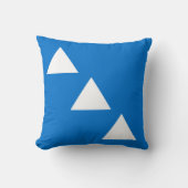 3つの山のポピュレースバッジのバーロニー クッション (正面)