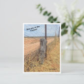 3つの州が交わるコーナーからの画像。 ポストカード (スタンド正面)