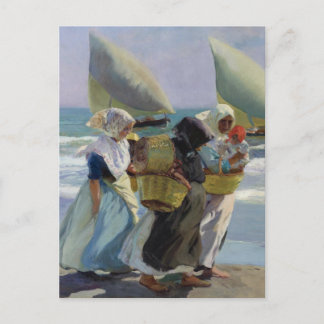 3つの帆-ホアキンSorolla ポストカード