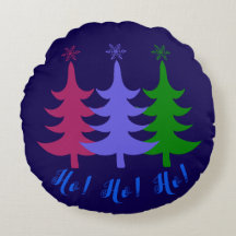 3つの幸せなクリスマスツリー ホ!ホ!ホ!