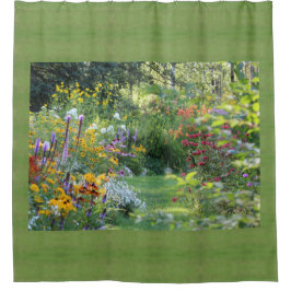 3つの庭が会うところ シャワーカーテン