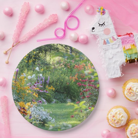 3つの庭が会うところ ペーパープレート (パーティー)