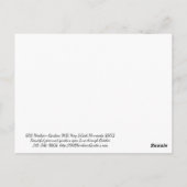 3つの庭園が出会う場所 ポストカード (裏面)