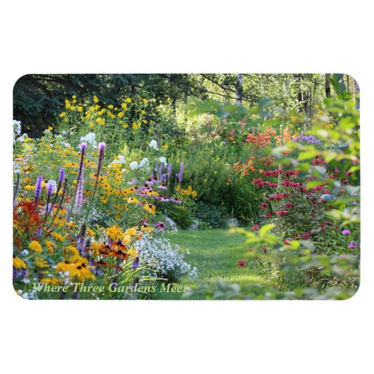 3つの庭園が出会う場所 マグネット (横)