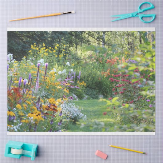 3つの庭園が出会う場所 薄葉紙 (クラフト)