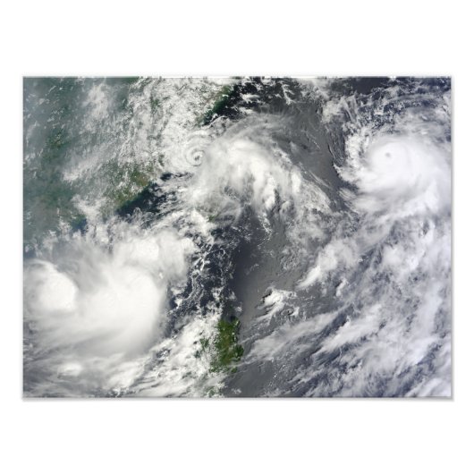 3つの強い嵐 フォトプリント            (正面)