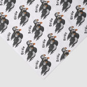 3つの愛らしいパフフレンドリーィンが泳ぐ漫画 薄葉紙 (詳細)