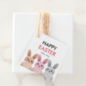 3つの愛らしいベビーハッピーイースター フェイバータグ (インサイチュ)