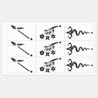 3つの放射線ラベル ラベル