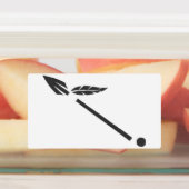 3つの放射線ラベル ラベル (貼付)