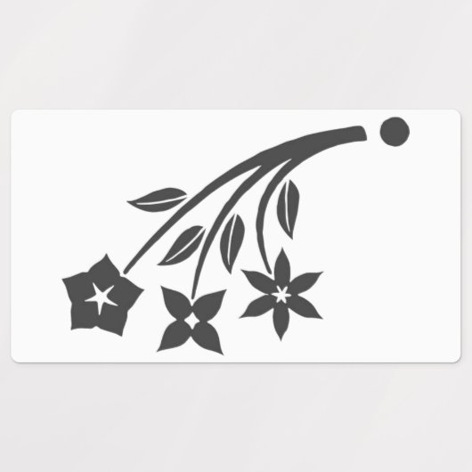 3つの放射線ラベル ラベル (デザイン2)