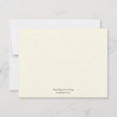 3つの新しいエッグフラットサンキューカード サンキューカード (裏面)