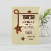 3つの星の西部の招待状 招待状 (スタンド正面)