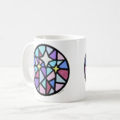 3つの星 コーヒーマグカップ (正面左)