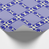 3つの月で異教の背景色を選択 ラッピングペーパー (角)