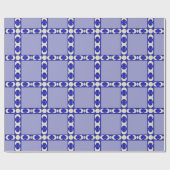 3つの月で異教の背景色を選択 ラッピングペーパー (フラット)