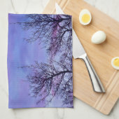 3つの木の上 キッチンタオル (四つ折り)