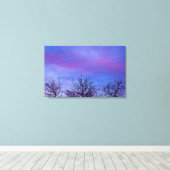 3つの木の上 キャンバスプリント (インサイチュ (ウッドフロア))