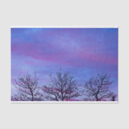 3つの木の上 薄葉紙