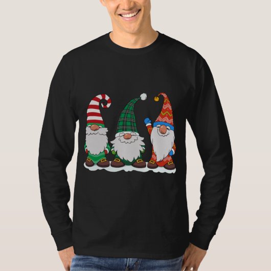 3つの格言ウィンターマッチングファミリー格言クリスマ Tシャツ (正面)
