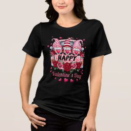 3つの格言オンレオパードトラックバラバレンタインデー トライブレンドTシャツ