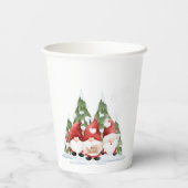 3つの格言クリスマス紙カップ 紙コップ (裏面)