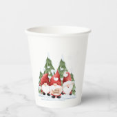 3つの格言クリスマス紙カップ 紙コップ (正面)